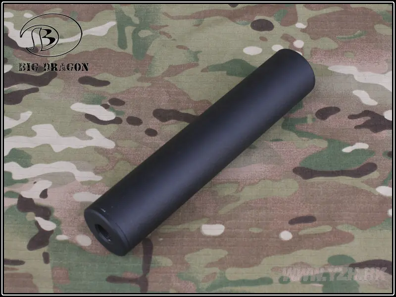 

Tactical Toy BD 185mm Smooth Style Silencer Alu Suppresso Barre Extension for 14mm CCW Airsoft