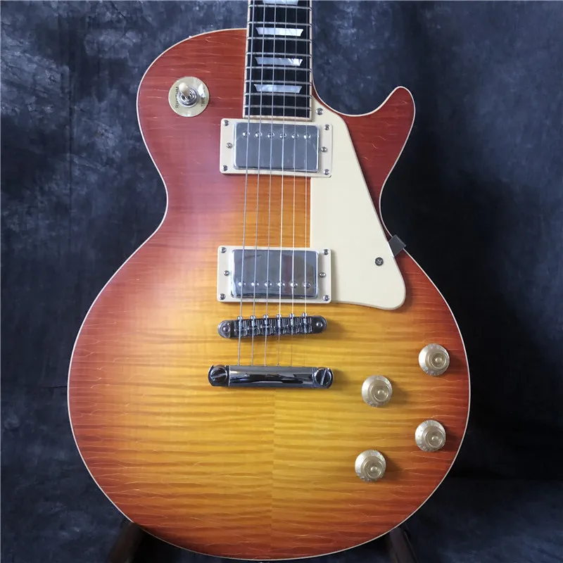 

High-quality electric guitar with customized serial number. rosewood fingerboard, vintage production