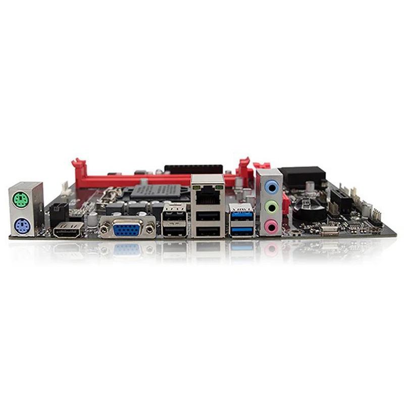 H81 Desktop Computer Motherboard Socket Lga 1150 Pins I3 I5 3470 4590 Cpu Super B85 Micro-Atx Uefi Bios | Электроника