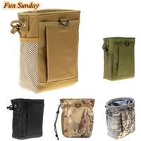 military molle ammo pouch tactical magazine dump drop reloader bag utility hunting rifle magazine pouch