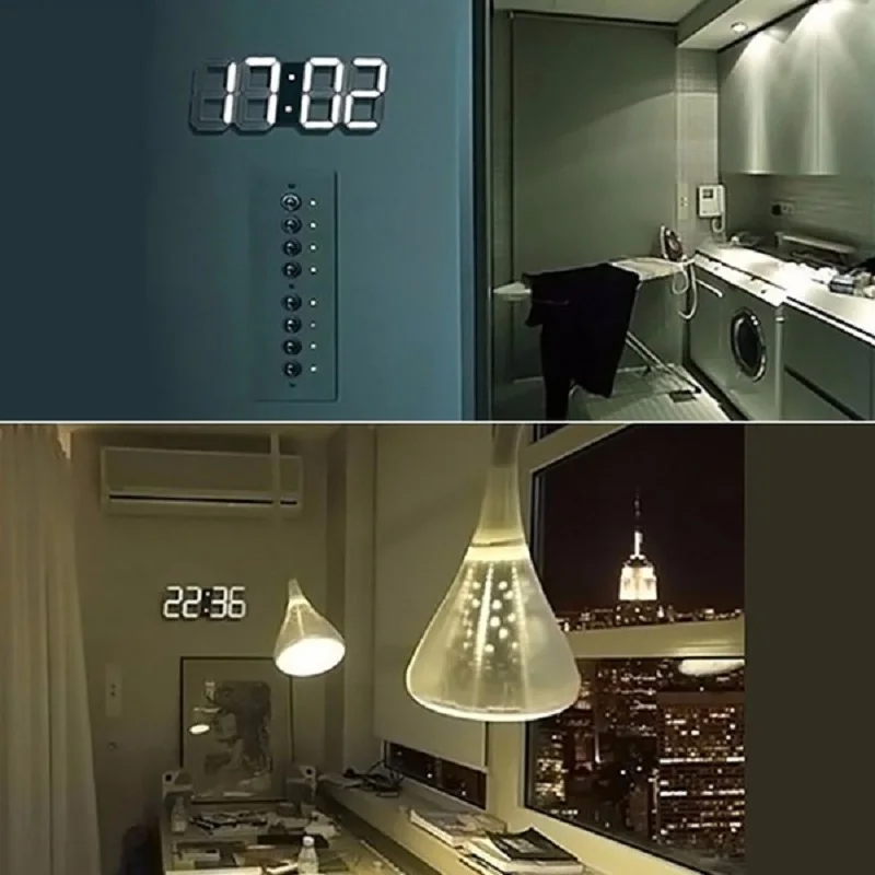 2 шт. настольные электронные часы 8 дюймов | Дом и сад