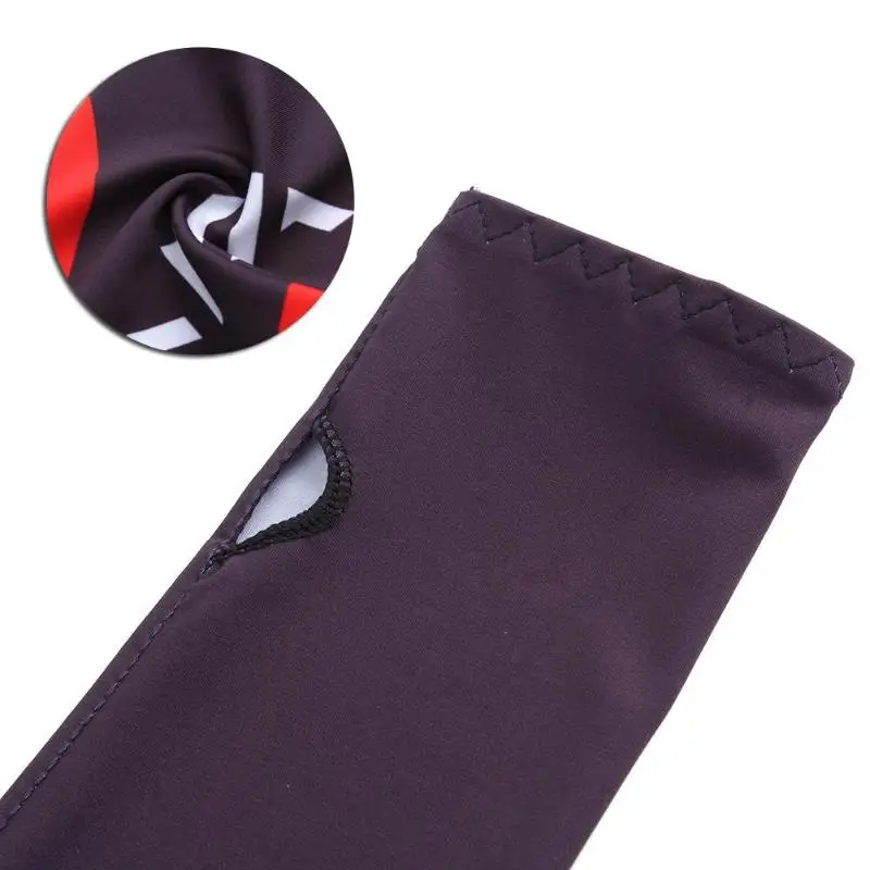 

1 Pair Summer UV Sun Protection Arm Sleeves for Fishing Running Cycling Sports Riding Cooling Arm Warmers Sleeves HY-2337