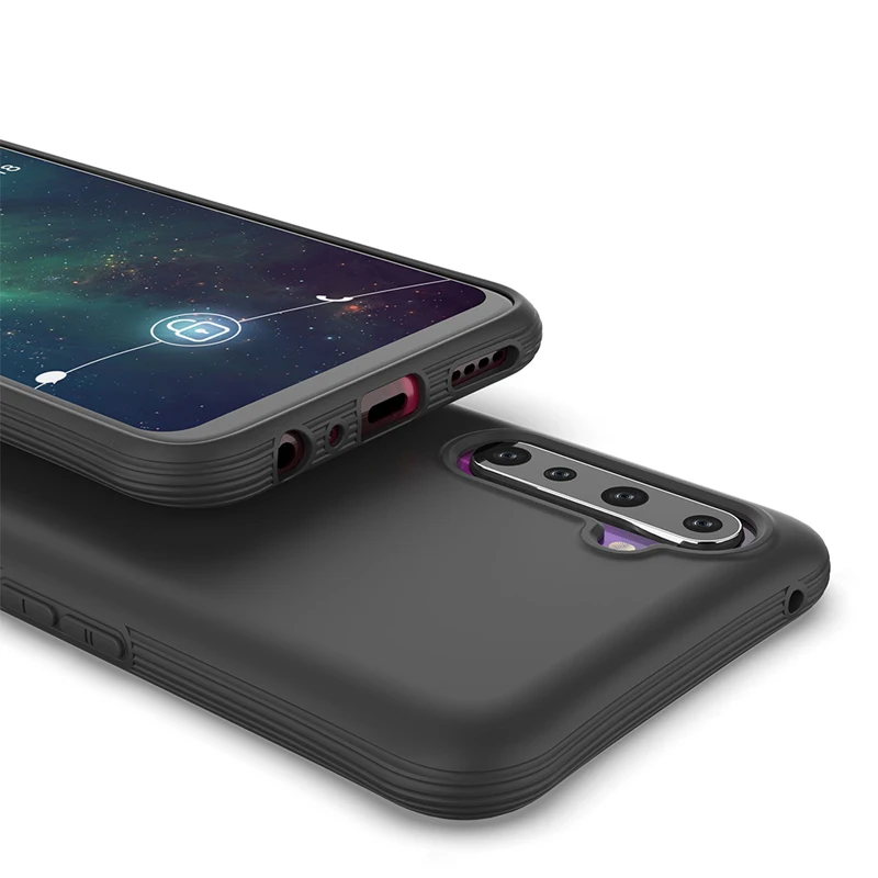 Чехол для Oppo Realme C3 X2 XT Reno 3 7 Pro A91 A53 A5 A9 2020 мягкий резиновый противоударный чехол
