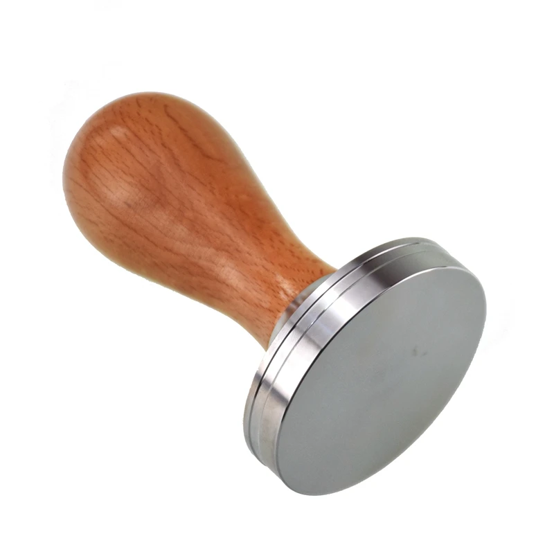 Эко кофе буковая деревянная ручка 304 нержавеющая сталь Темпер для 58 мм бариста
