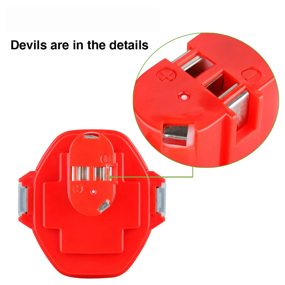 Аккумуляторная Ni-CD батарея 14 4 в 2000 мАч для беспроводных дрелей Makita PA14 1420 1422 1433 1435F