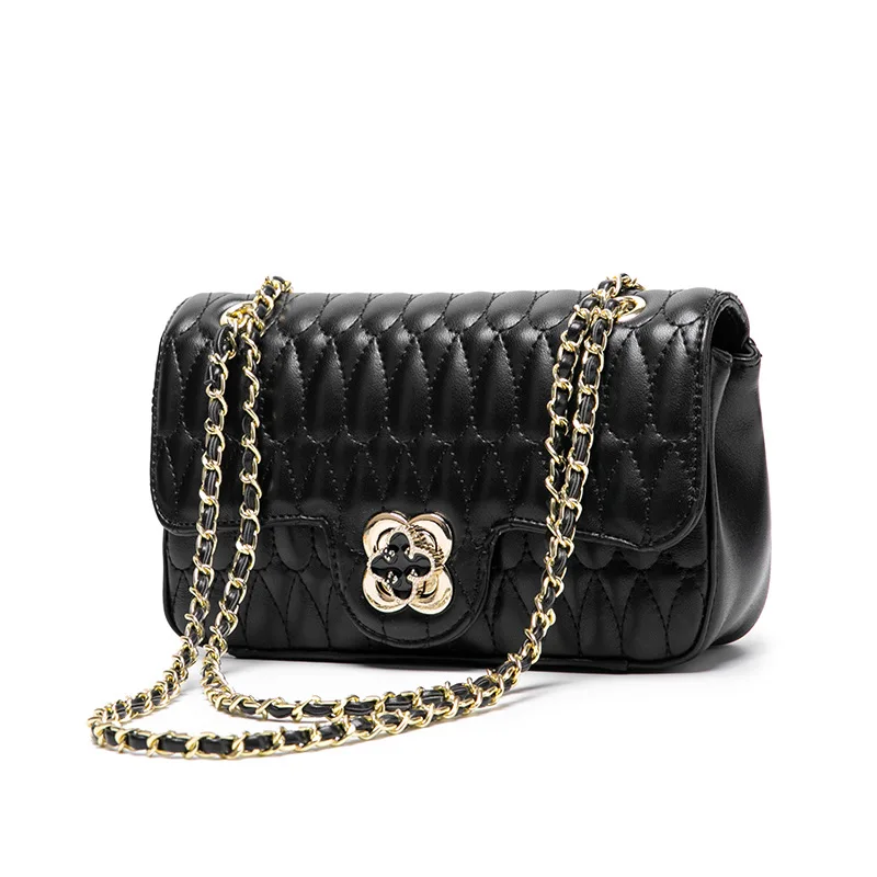 

2021 New Trendy Fashion Women's Bag Lattice Chain High Quality Shoulder Messenger Bags Purses and Handbags Crossbody Handbag