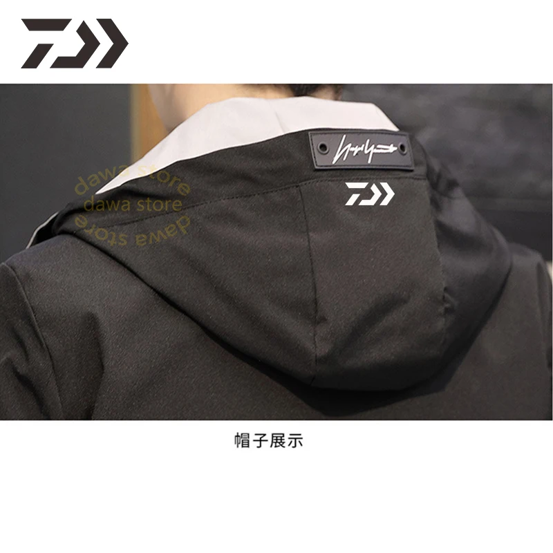 Рыбацкая куртка для мужчин с капюшоном в стиле пэчворк одежда рыбалки на молнии