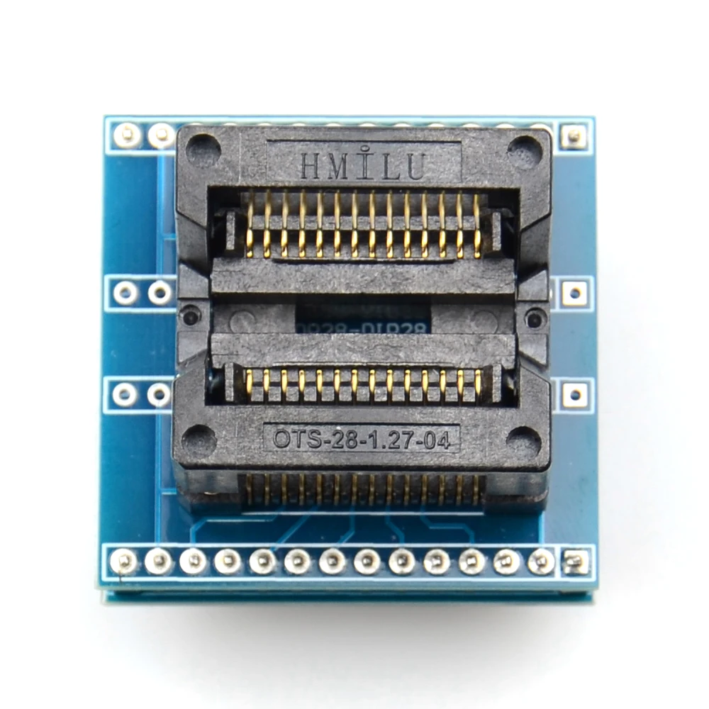 UPMELY SOIC28 SOIC 28 SOP28 для DIP28 программист адаптер Корпус Ширина 7 5 мм 300MIL IC гнездо