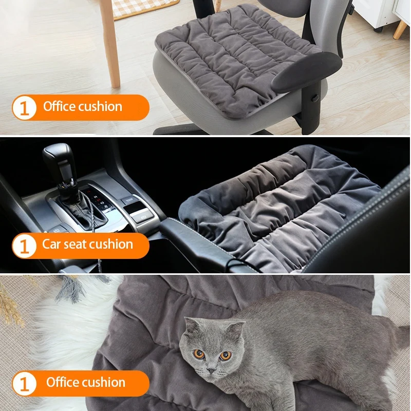 Электрическая Подушка с подогревом 10 Вт подушка кресло для автомобиля тело