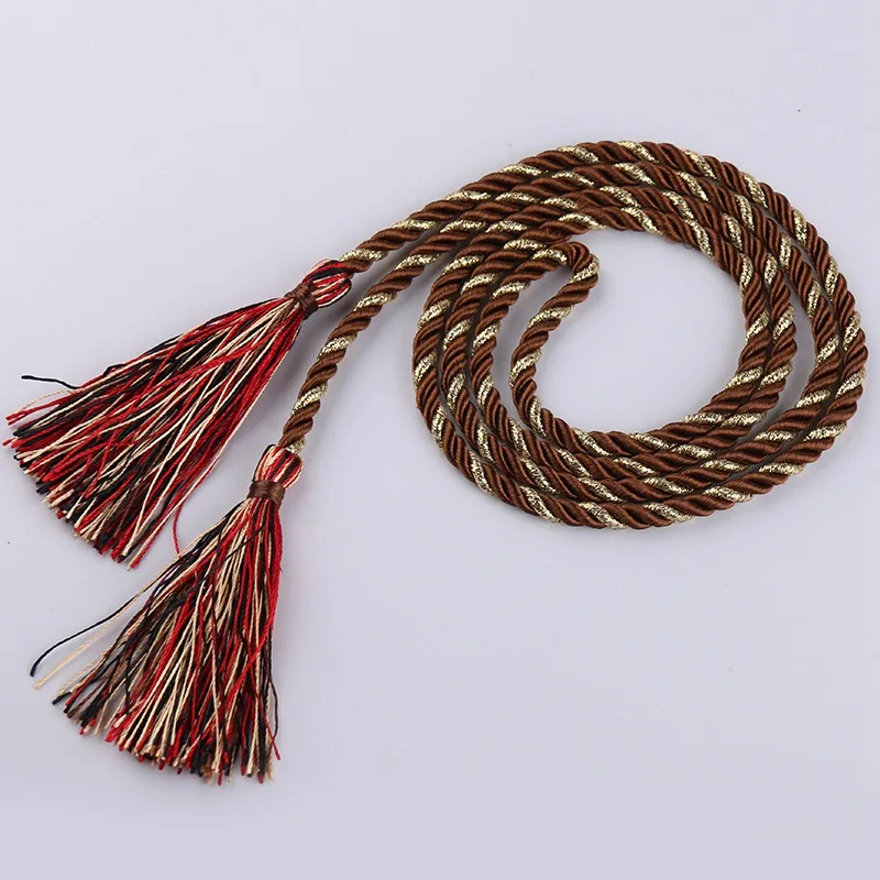 Веревочные застежки для штор с бахромой занавески окон принадлежности штор|curtain