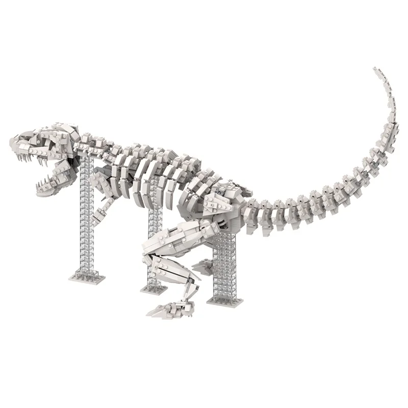 

Dinosaur skeleton Giant Monster Ghidrahed Rodaned DIY Building Block King The Monstersed Toys birthday Gift