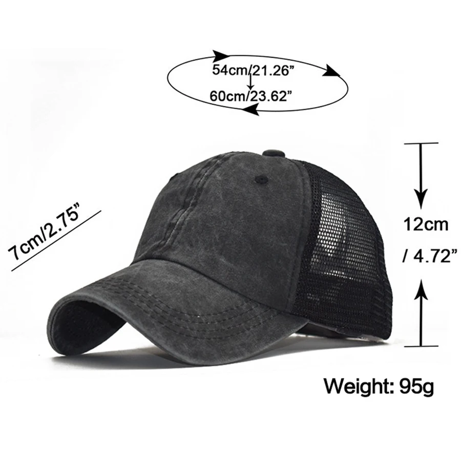 Популярная регулируемая Женская кепка для хвоста теннисная Кепка конского