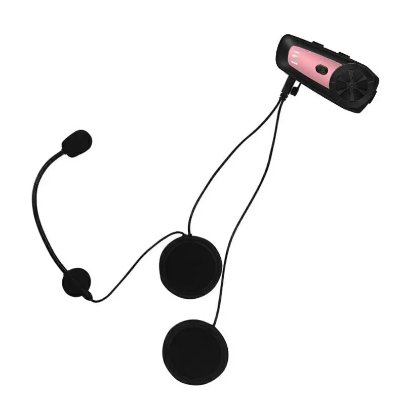 

Motorcycle Helmet Intercom M6 Bluetooth Headset Waterproof Interphone Headset Walkie Talkie 4 Colors