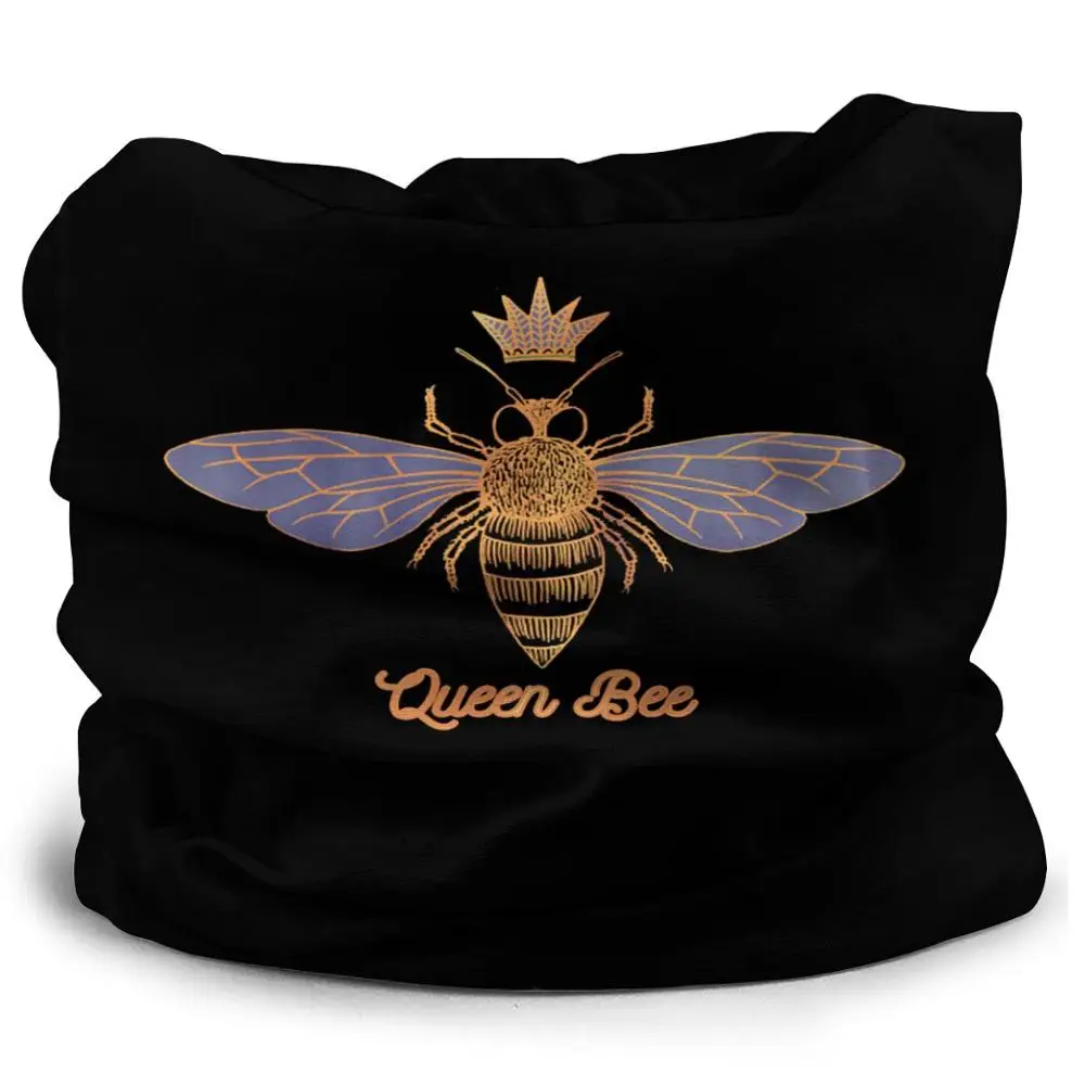 Забавная Милая крутая королева пчела Босс Леди Корона Альфа Гарри банданы шарф