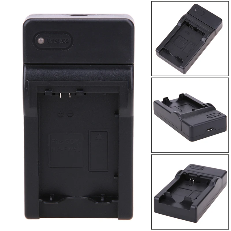 

USB Charger For Alpha NEX F3 6 5 5N 5R 5T 3 3N C3 C5 7 SLT A33 A37 A55 A3000 A3500 A5000 A5100 A6000 for Sony NP-FW50 Battery