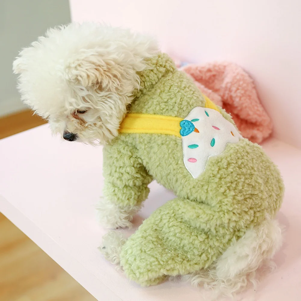 

Winter Warm Dog Clothes Velvet Four-Legged Coat Pet Puppy Coat Jacket Cute Dog Clothing Costumes for Small Dogs Cats Chihuahua