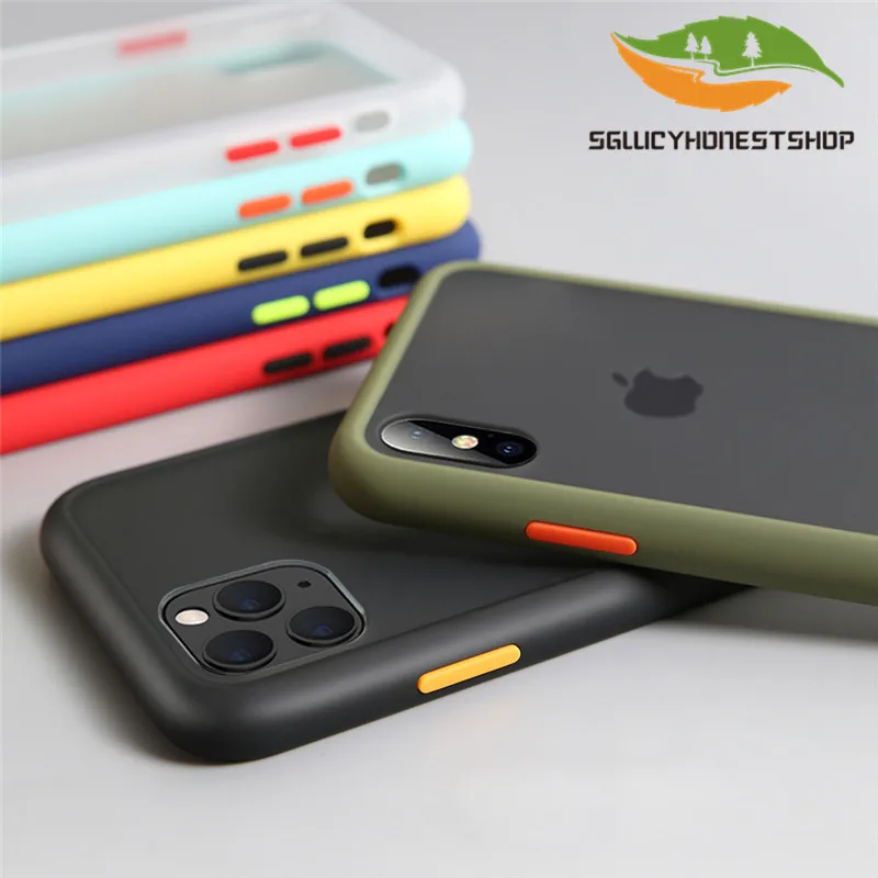 Противоударный прозрачный силиконовый чехол для телефона iPhone 11 Pro X XS Max XR 8 7 6 6S Plus
