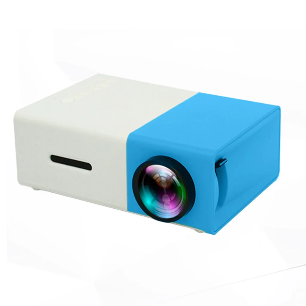 

LED Mini Projector 320x240 Pixels Supports 1080P Portable Projector Home Media Player Built-in Speaker Office Accessories