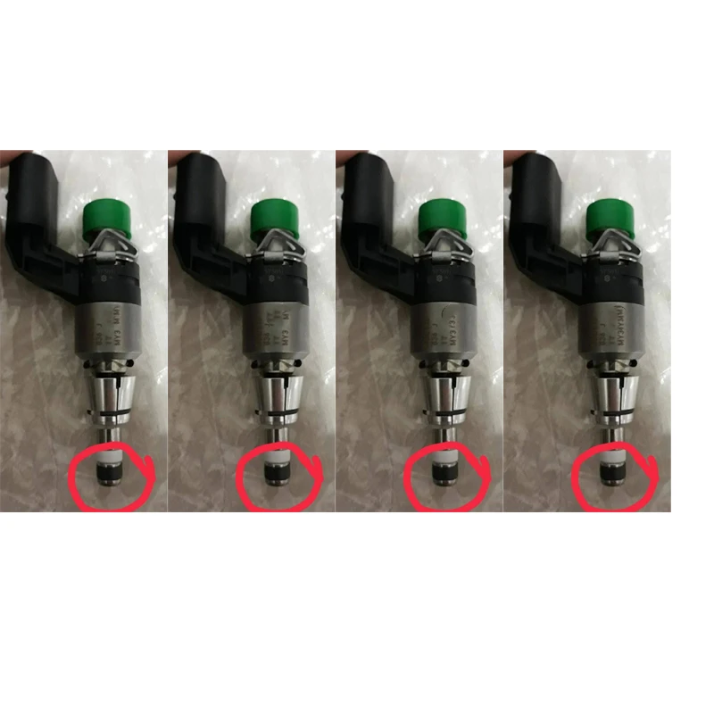 Оригинальный 4 шт. инжектор топлива Форсунка инжекторный клапан для VW Jetta Passat Golf