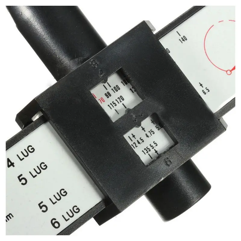 Измерительный прибор с ободом линейки Калибр диаметра Болтовой окружности