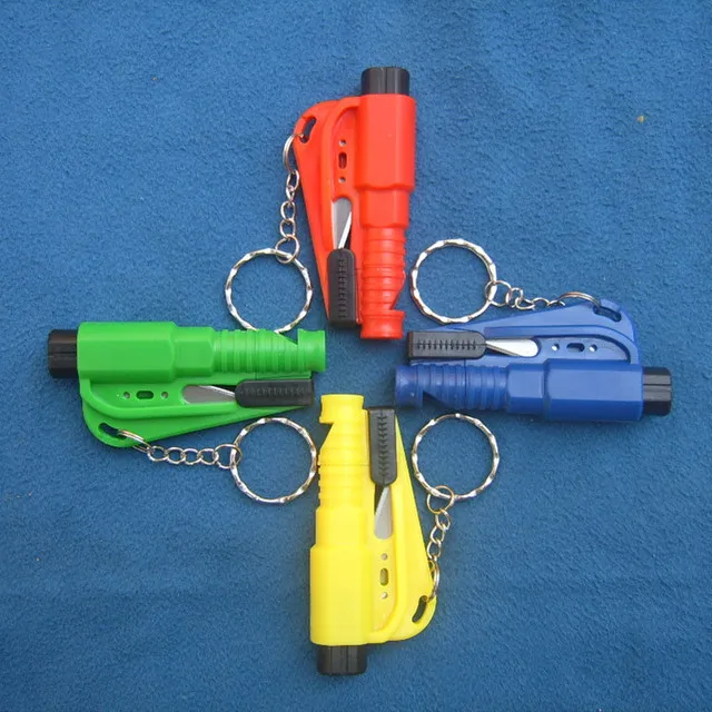 Брелок для ключей Три в одном многофункциональный мини-брелок с безопасным
