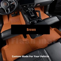 wlmwl custom leather car mat for lincoln all models navigator mks mkz mkc mkx mkt automobile carpet cover car styling