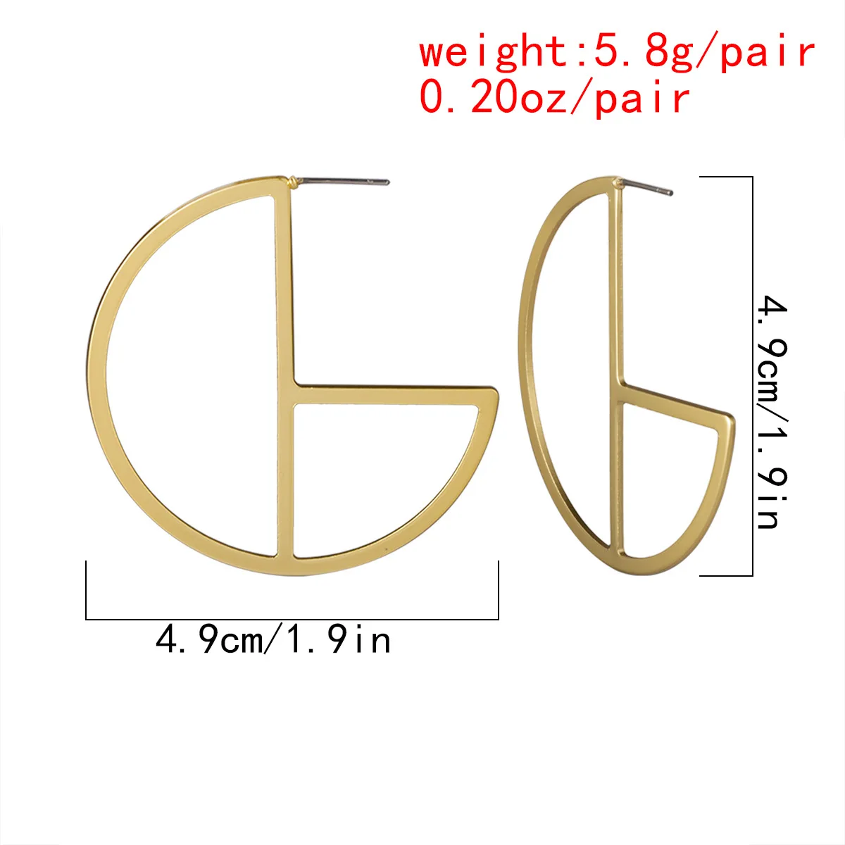 2019 новые модные серьги обруча для женщин золотого и серебряного цвета круглые