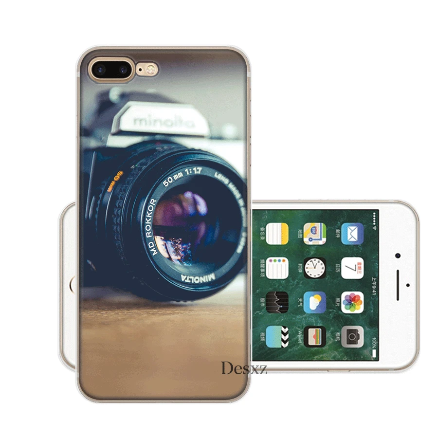 Desxz Photography Mobile Phone Case for iPhone 6 6s 7 8 Plus 11 Pro X XS Max 5 5s SE Cover Protection |