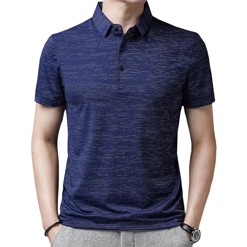 

Summer new polo shirt High quality brand men polo shirt Short sleeved casual solid shirt polo men tops Men's clothing polo homme