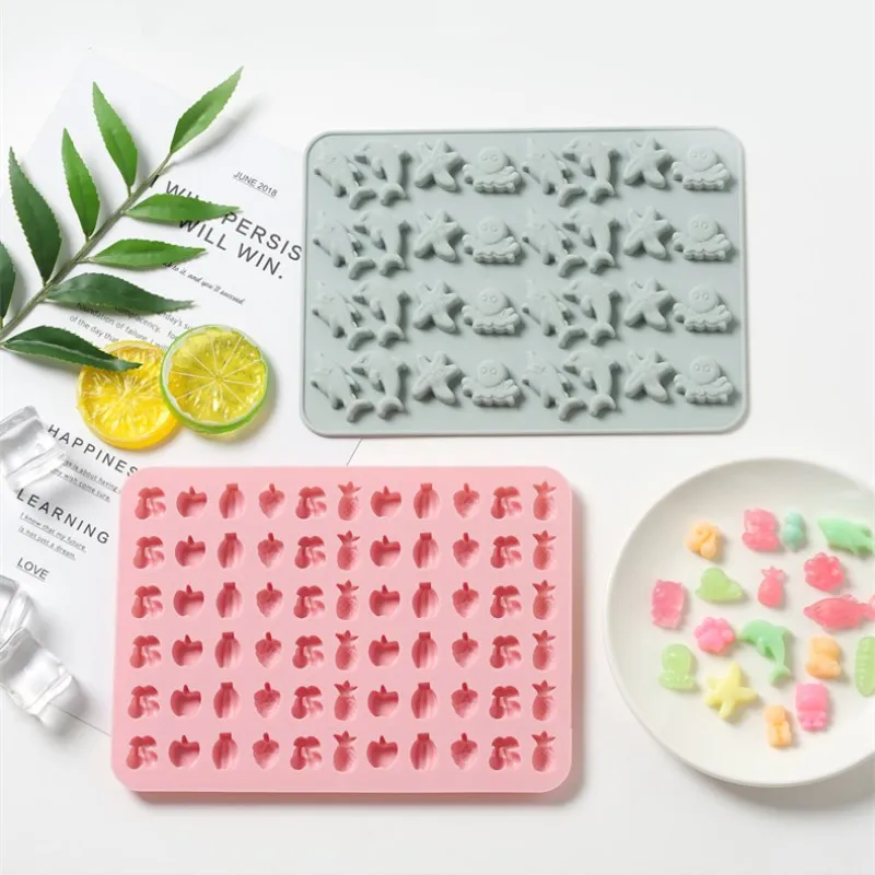 Силиконовые формы в форме животных форма для помадки желе печенья выпечки