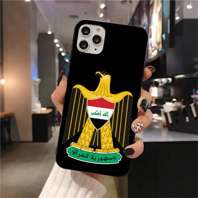 Iraq Flag Phone Case For iphone 12 11 Pro Max Mini XS 8 7 6 6S Plus X 5S SE 2020 XR cover | Mobile Cases &amp Covers