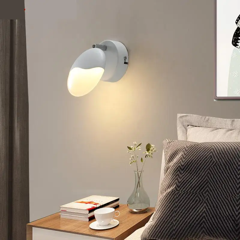 Скандинавский простой современный настенный светильник для гостиной