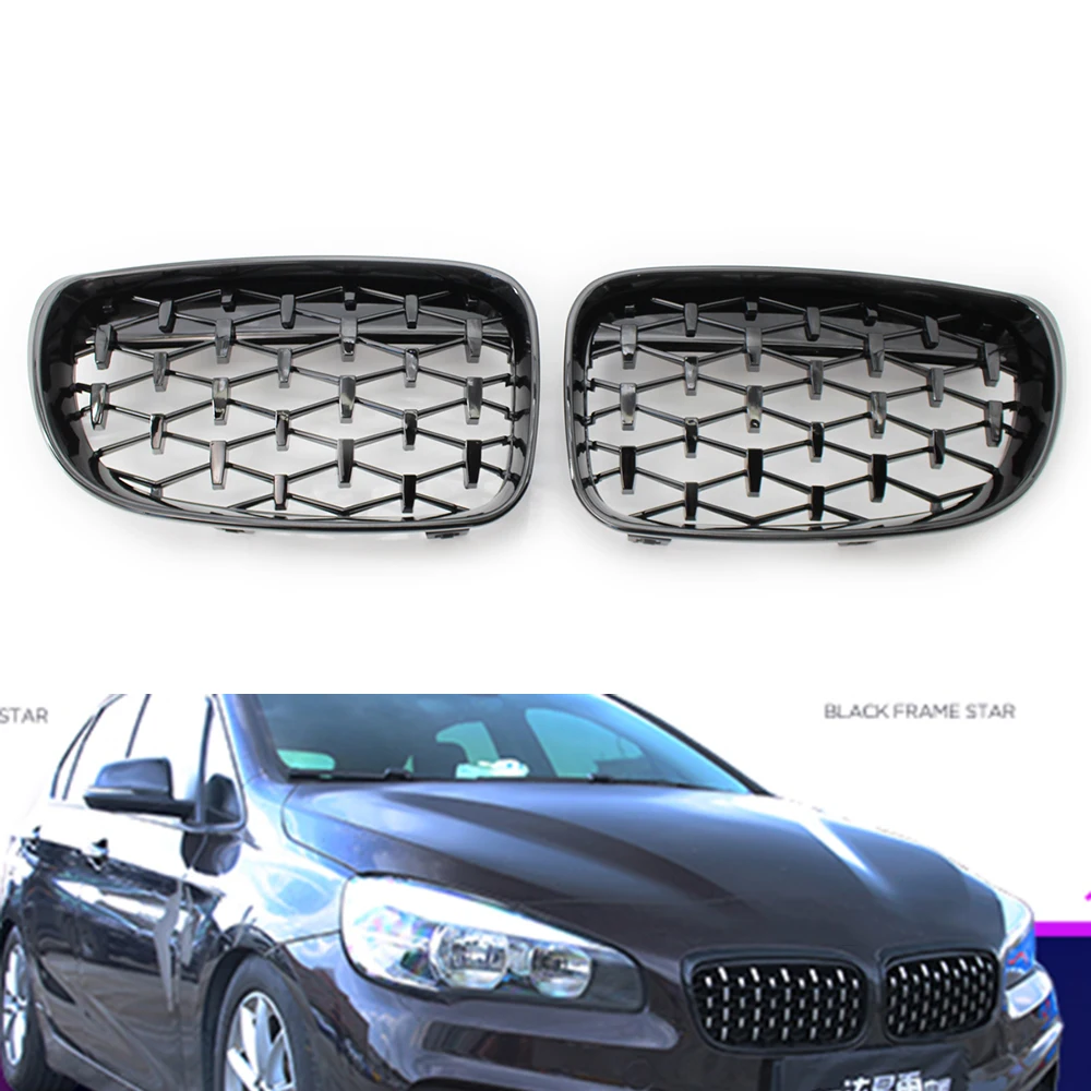 

Решетки для BMW 1 серии E87 2008 2009 2010 2011 гоночные решетки передний капот решетка радиатора украшение глянцевый черный