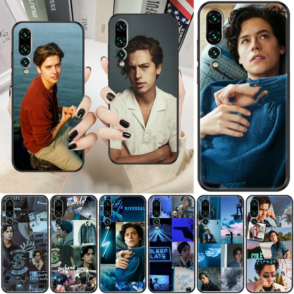 Чехол для телефона Riverdale Series Cole Sprouse Huawei P Mate P10 P20 P30 P40 10 20 Smart Z Pro Lite 2019 Черный
