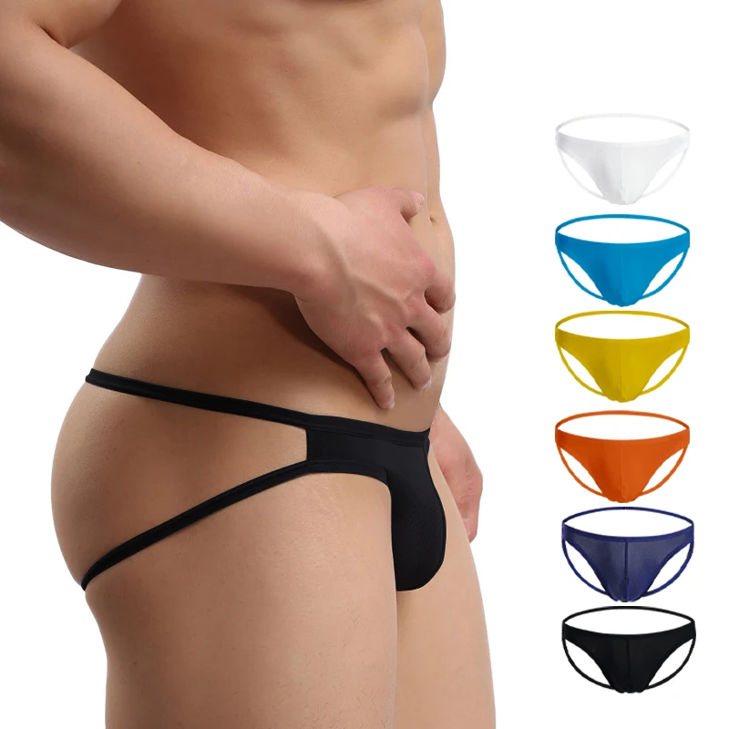 

Adannu Sexy Thongs Mesh Low Waist Mens Thong Man Slips Gay Underwear Jockstrap Sissy Lingerie Men Bikini G Strings Cueca Tanga
