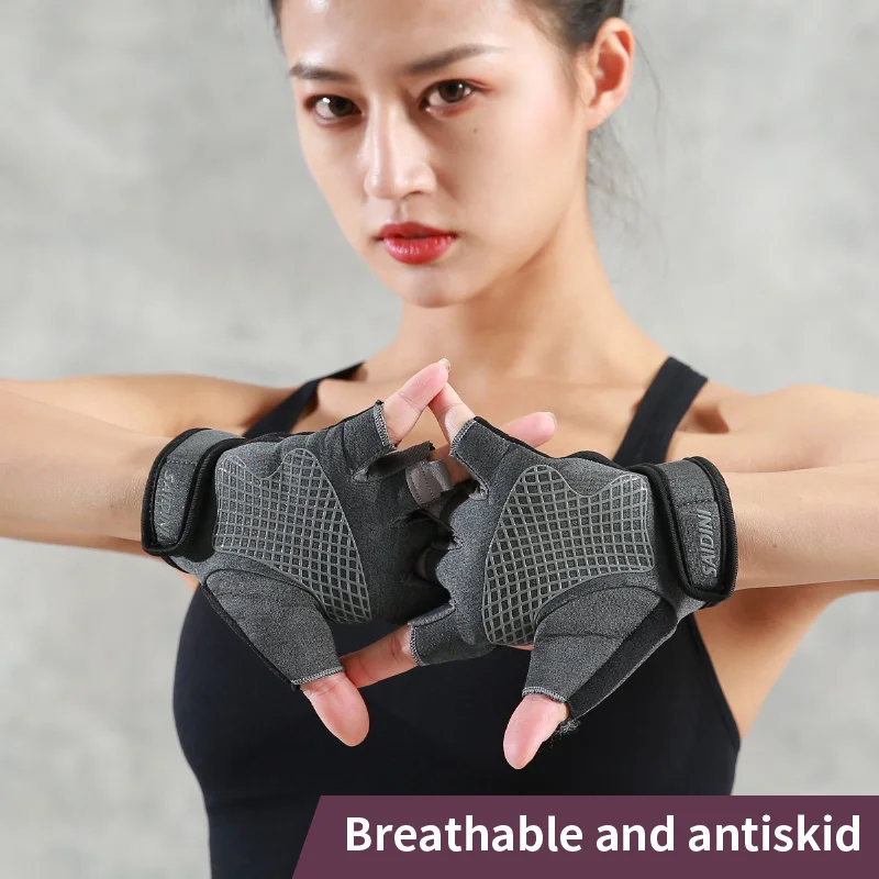 Спортивные перчатки для фитнеса Мужские Защита запястья мужские искусственные