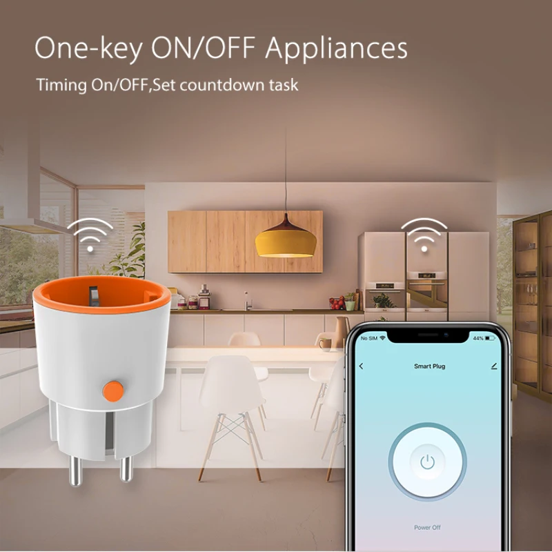 Смарт-розетка Zigbee 3 0 16 А 3680 Вт с поддержкой Alexa и Google Assistant | Обустройство дома