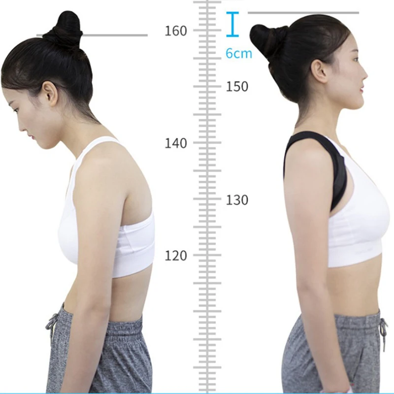 Корректор осанки для спины корсет взрослых ключицы позвоночника коррекция тела