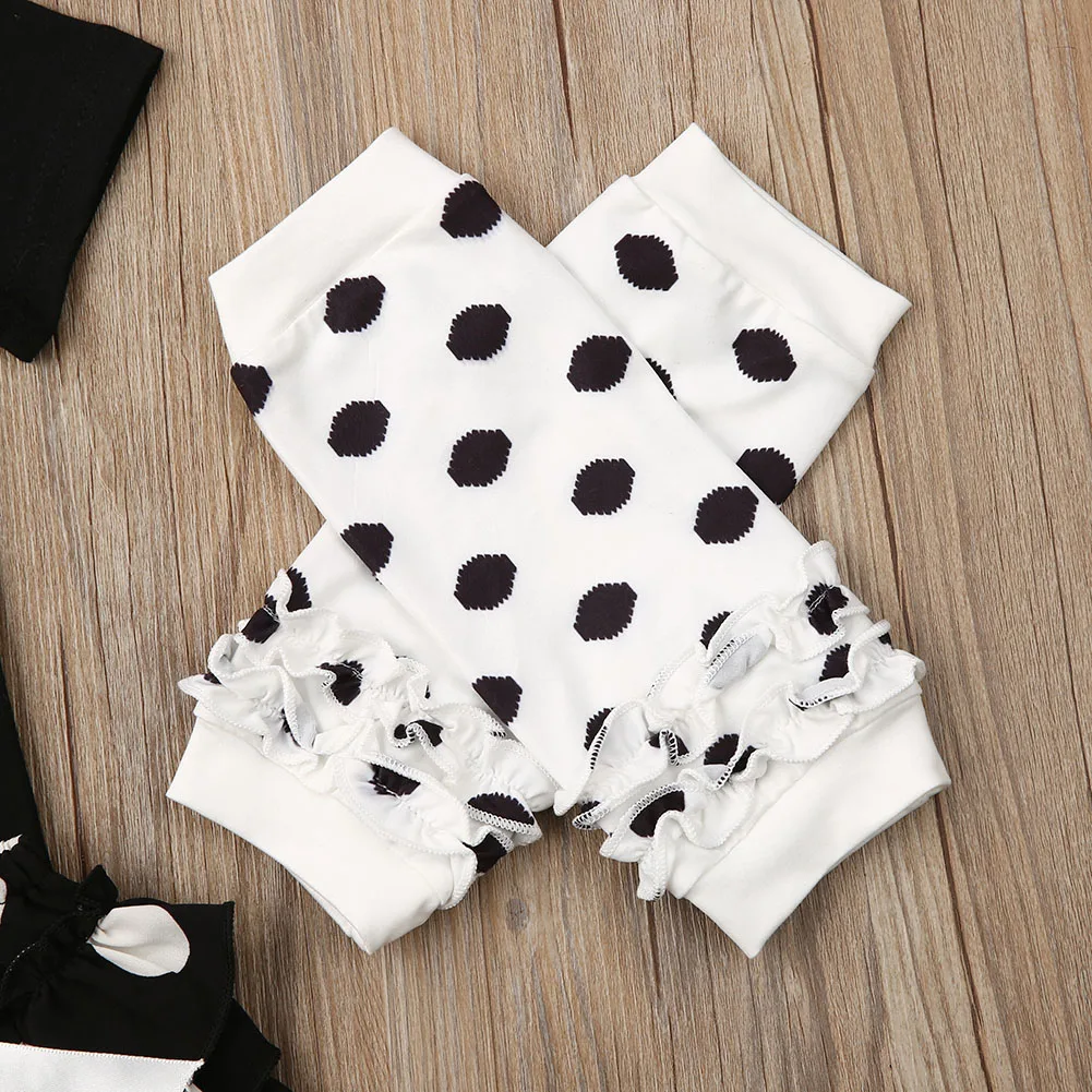 Летние модные комплекты одежды для девочек на Хэллоуин комплект из 3 предметов: