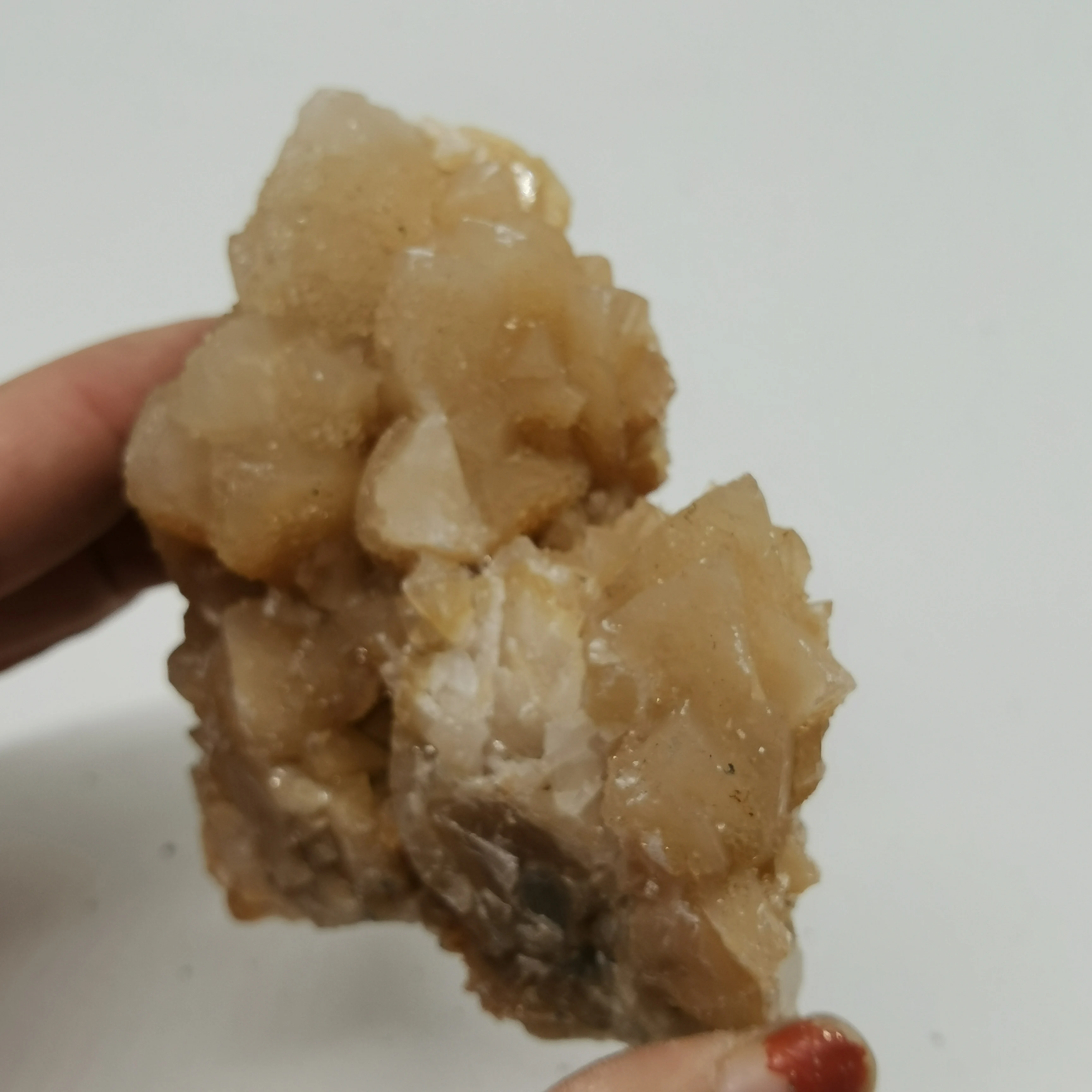 Непревзойденный Природный Сталактит камень 238 г целебный минеральный образец #