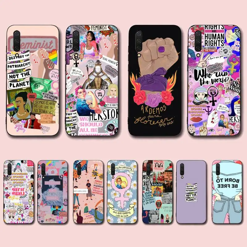 

TOPLBPCS Feminist Feminism Phone Case for Xiaomi mi 5 6 8 9 10 lite pro SE Mix 2s 3 F1 Max2 3