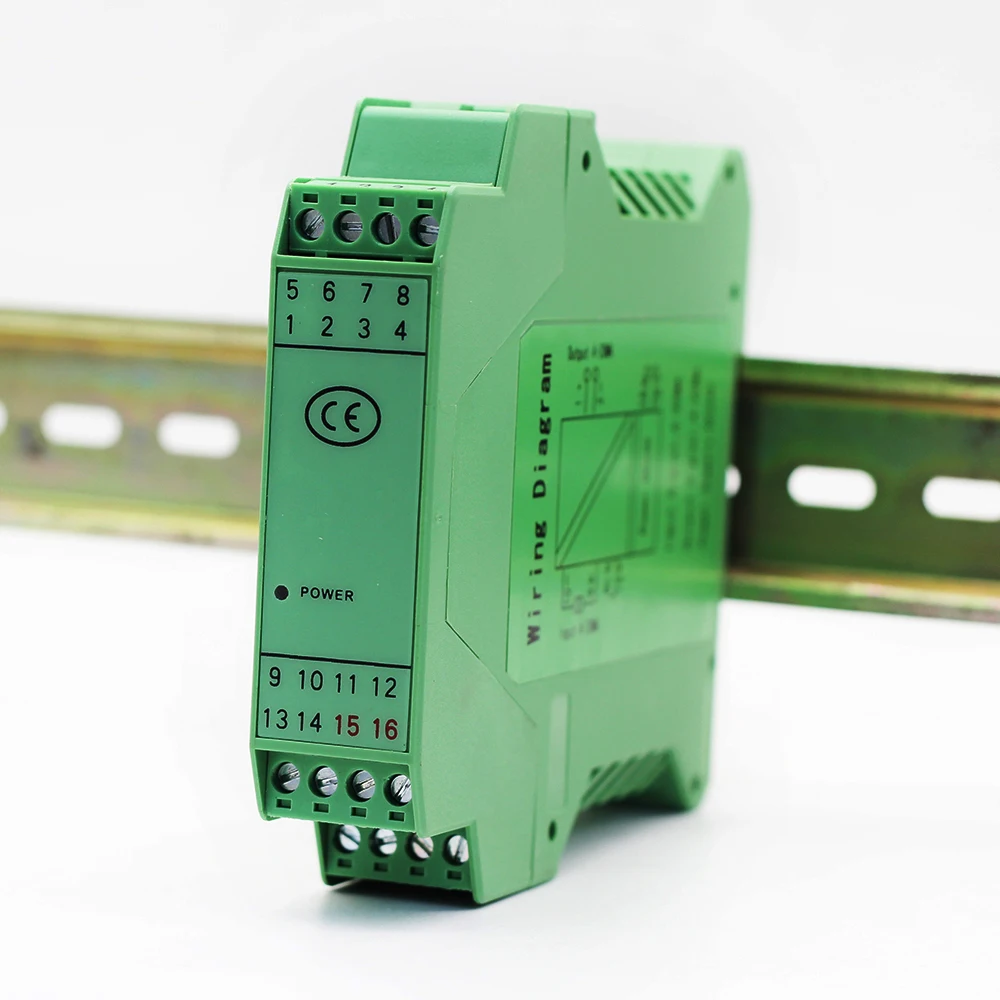 DC Signal Isolator Isolated Converter Isolation Sensors 4-20ma 0-5V to 0-10V Analog Input Output Dual Channel | Инструменты