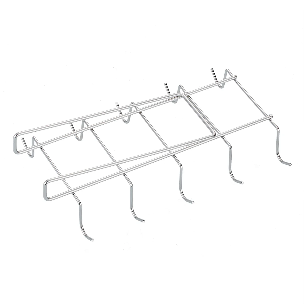 Вешалка из нержавеющей стали крючки для шкафа держатель кофейной чашки сушилка