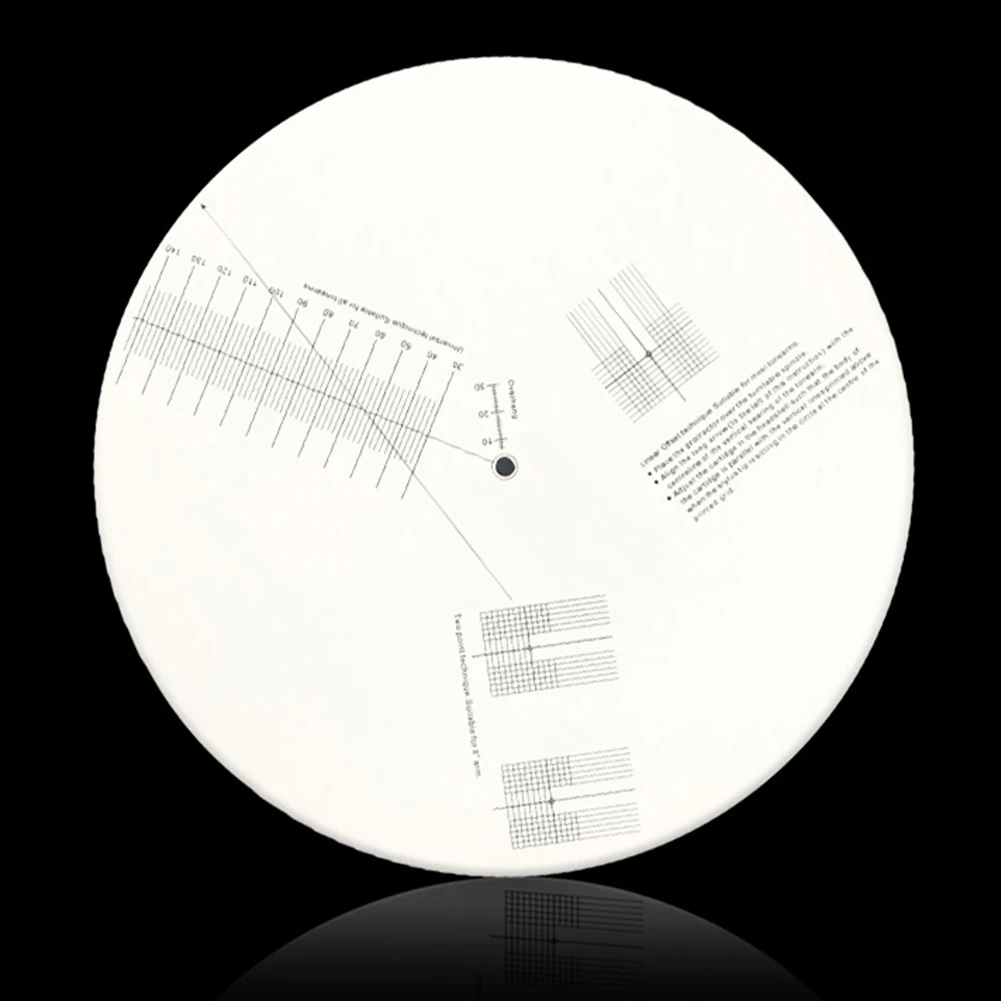 LP виниловая линейка дальномер HIFI анти-скользящая пикапа Калибровочная пластина