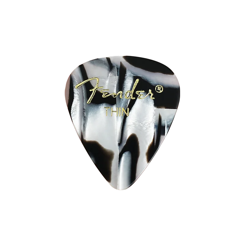 C Thin 0.46mm 1 шт. Fender гитарные палочки s Электрическая гитара pick красочные радужные Акустические музыкальные палочки s Zebra Полосатые гитарные аксессуары Запчасти - Цвет: C Thin 0.46mm