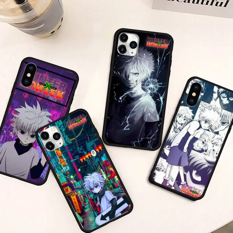

Anime Hunter X Hunter Killua Zaoldyeck Phone Case For iphone 12 11 13 7 8 6 s plus x xs xr pro max mini