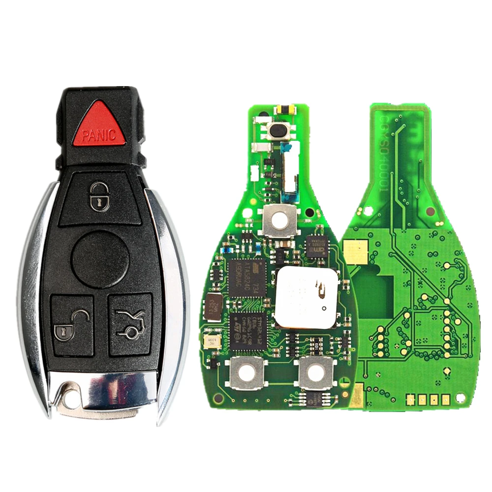 CG CGDI клавиша без ключа Go Smart BE Key MB FBS3 для Mercedes-Benz 315MHZ/433MHZ с кнопкой 3/4 | Автомобили и