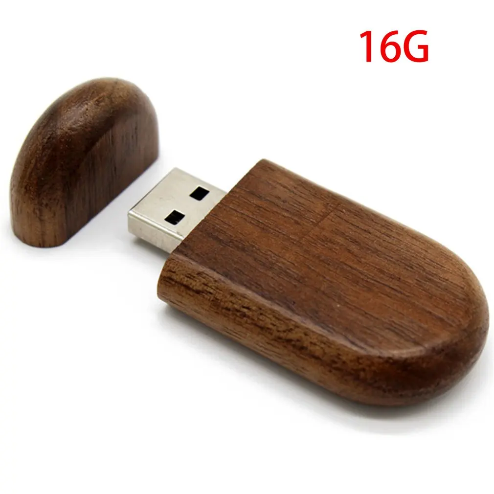 Бамбуковый USB флэш накопитель фотоальбом коробка портативный компьютер внешнее