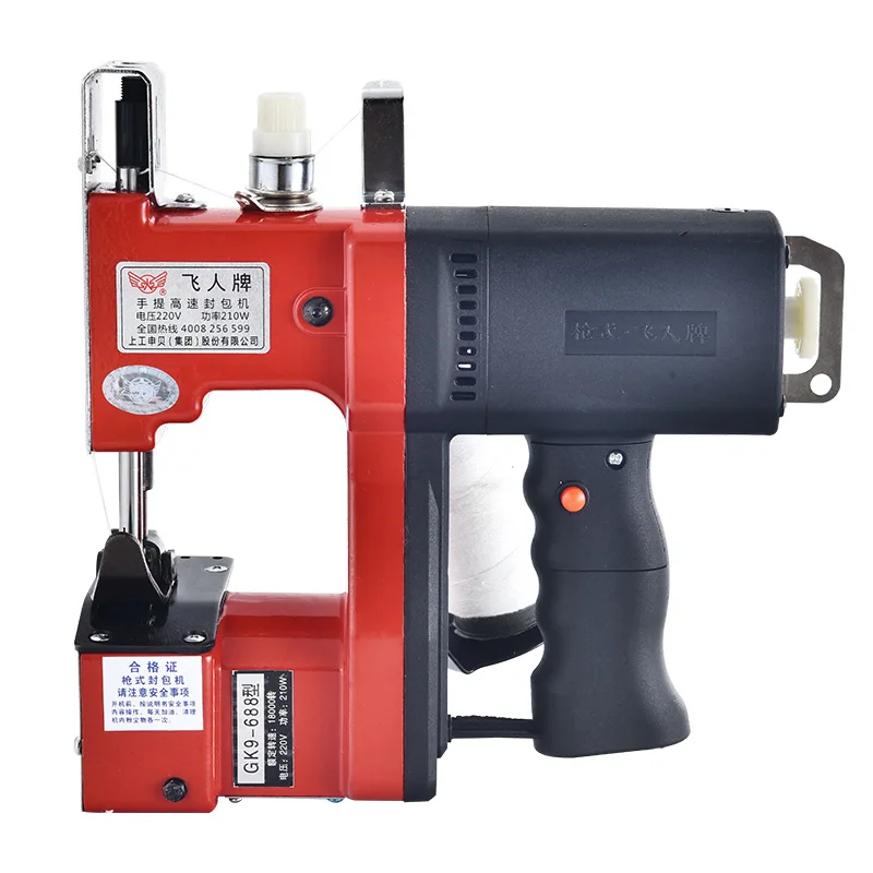 Мешок запечатывания шить Портативный швейная машина пакет автоматической