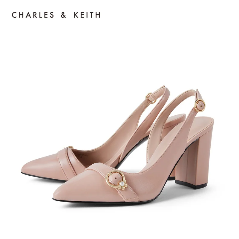 CHARLES&KEITH Новинка Лето2020CK1 60361180Женские босоножки Острый Носок на высоком каблуке